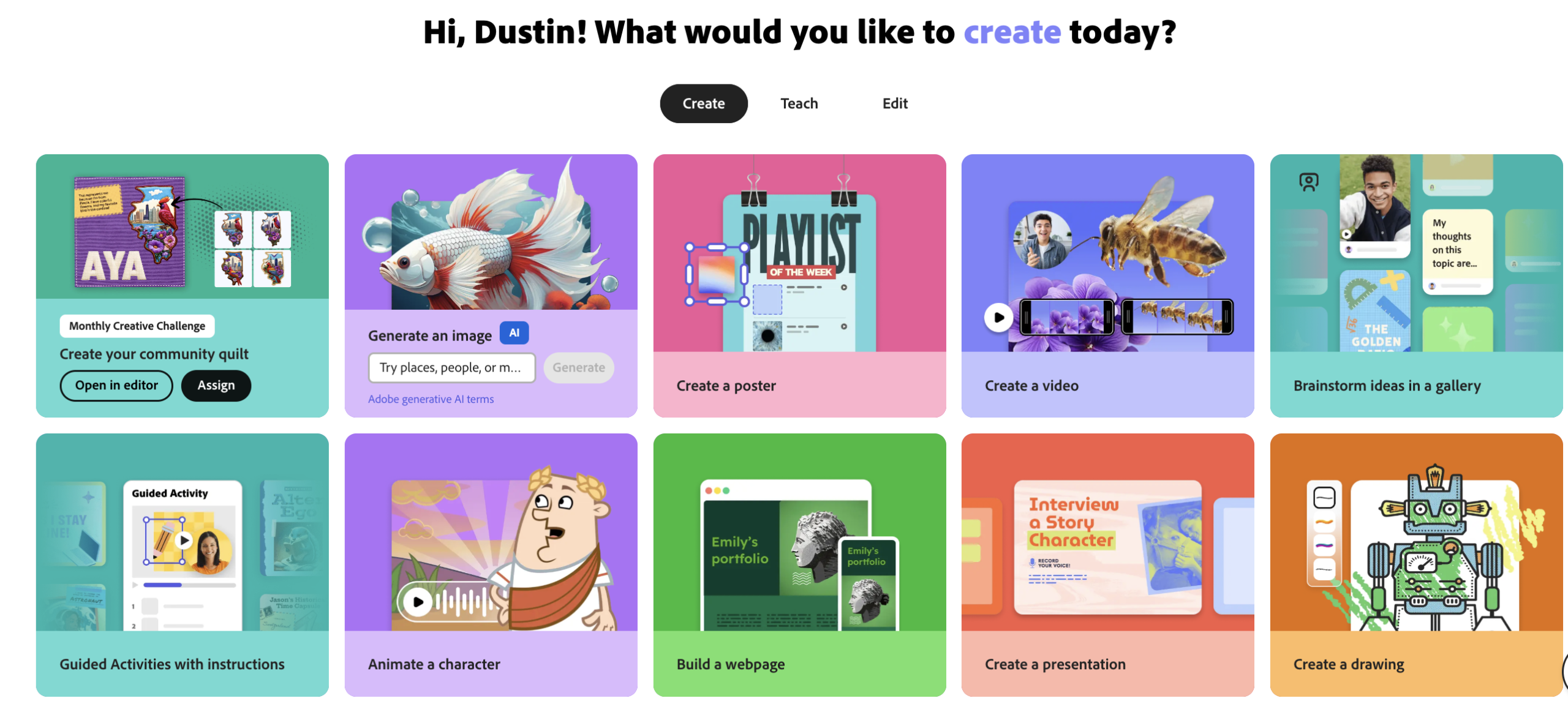 The NEW Dashboard!