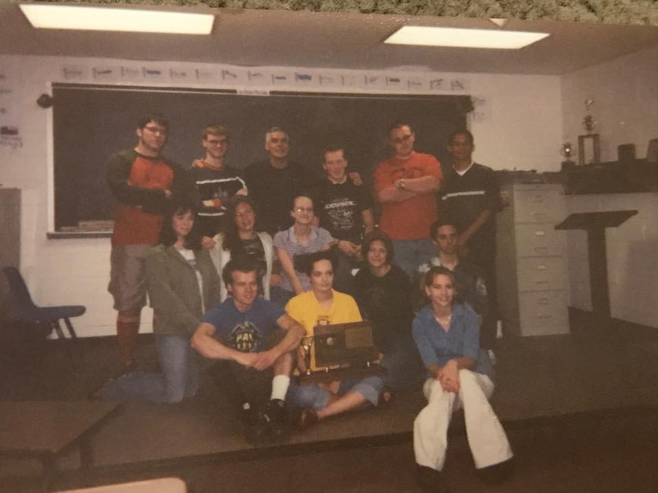Which one of those kids is me, Senior Year, 2002?