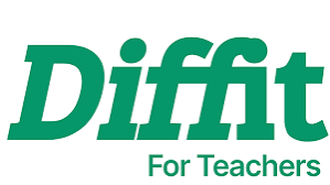 Green Diffit logo with the text For Teachers on a white background, clean and simple.