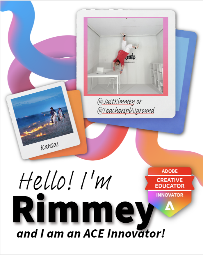 Rimmey's Adobe Innovator badge!